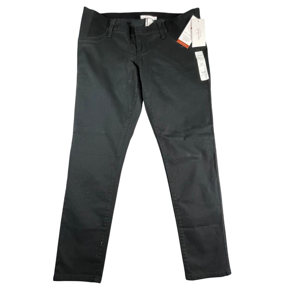 Isabel Maternity by Ingrid & Isabel Slim Black Maternity Skinny Pants